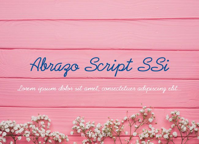 Abrazo Script SSi example